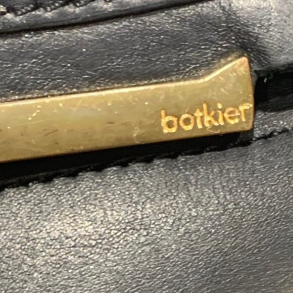 Botkier Valentina Black Leather Satchel with chain strap - Picture 4 of 13